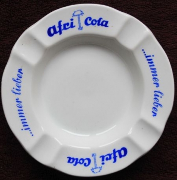 Afri Cola Ashtray "...immer lieber" 1968 Rastal-Porcelain (8068)